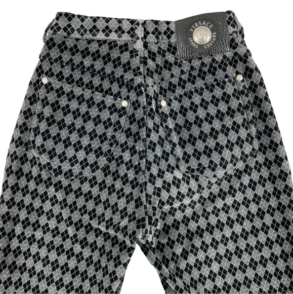 ✨Argyle 🔷👀Versace Jeans Couture👀 ❗Authentic;😍😎🥰❤️🤩💕 VINTAGE - Picture 8 of 15